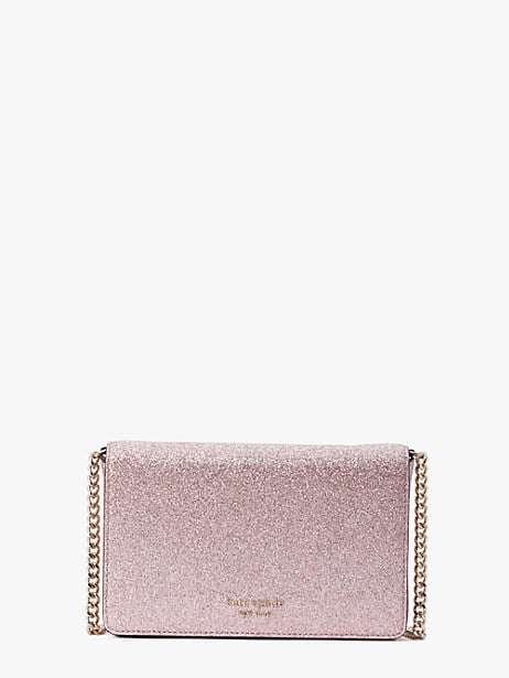 Spencer Glitter Chain Wallet