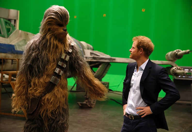 When He Had a Casual Chat With Chewbacca