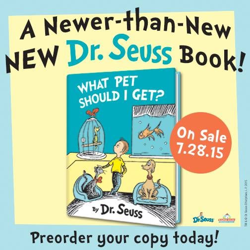 New Dr. Seuss Book Being Published