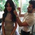 You Won't See These Photos of Camila Cabello Getting Ready For the Grammys Anywhere Else