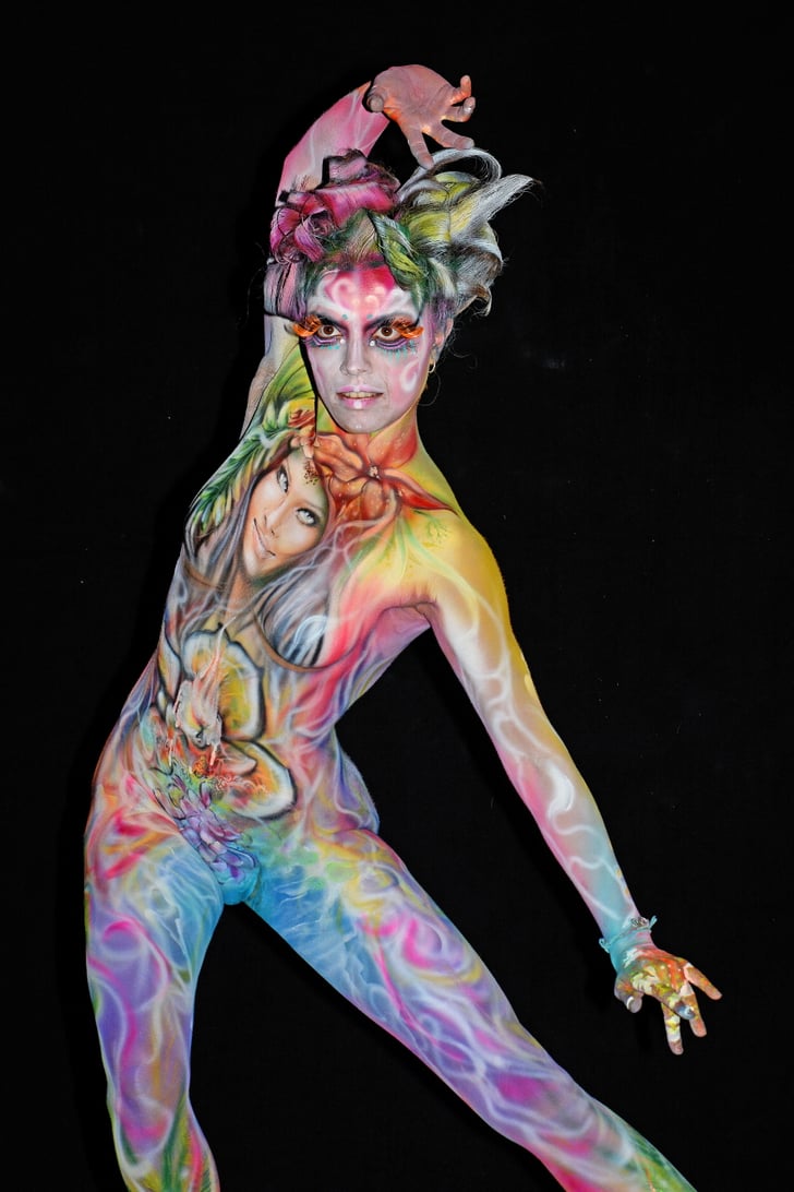 World Bodypainting Festival Pictures Popsugar Beauty Photo