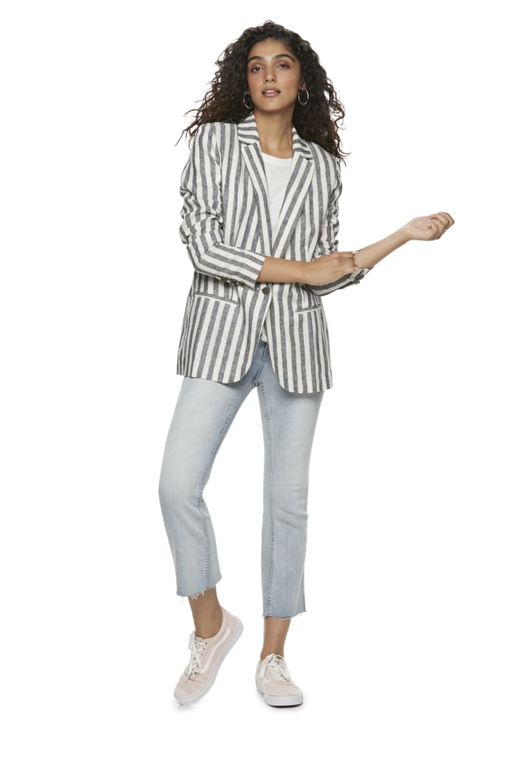 Linen Blazer Popsugar Fashion