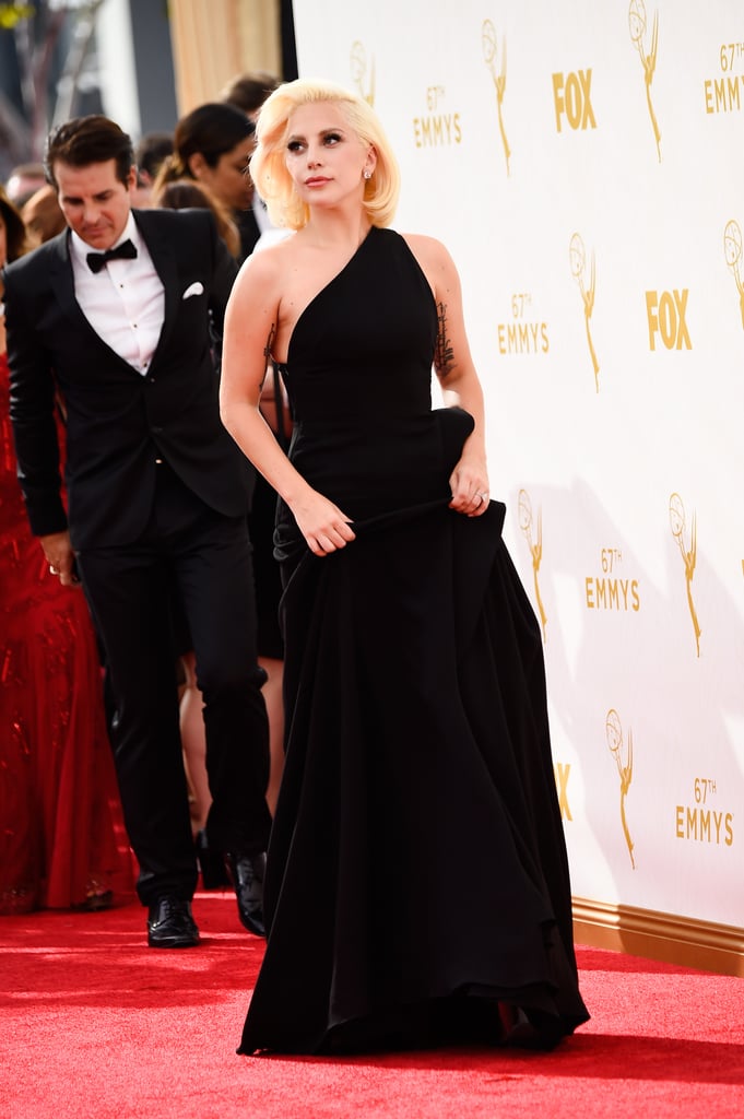 Lady Gaga at the Emmy Awards 2015