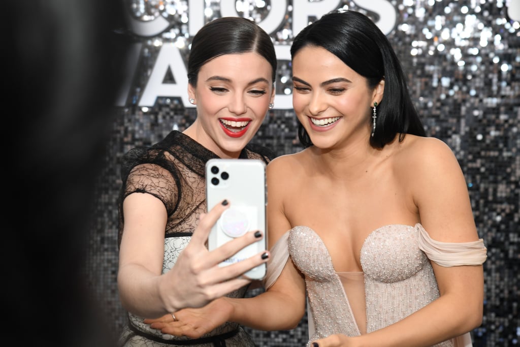 Camila Mendes and Lili Reinhart at the SAG Awards 2020