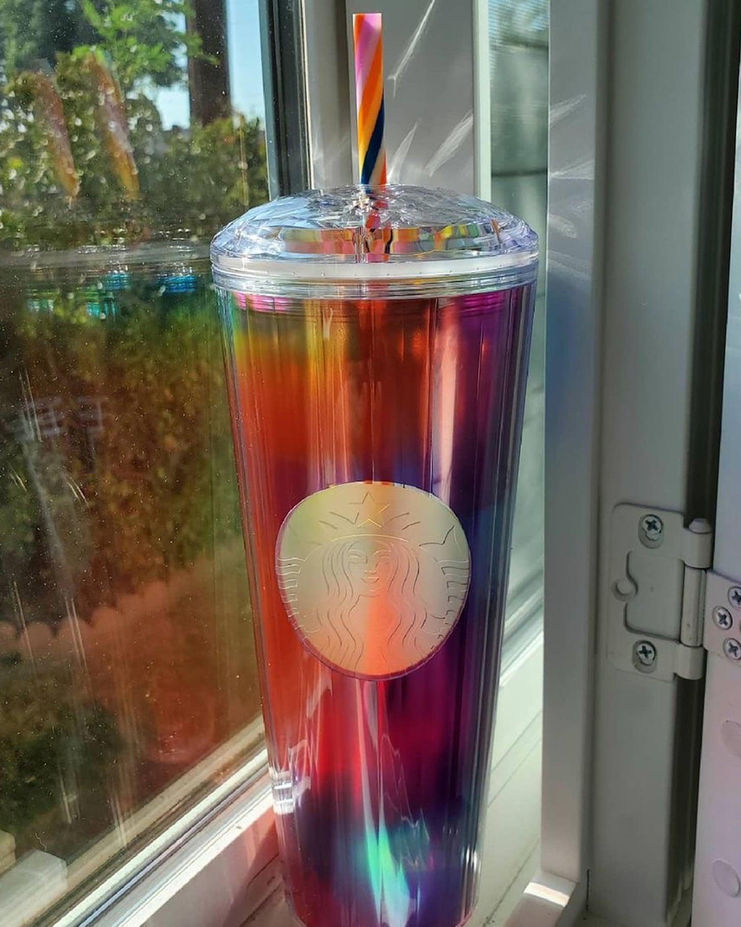 Starbucks's 2021 Rainbow Dome Tumbler Is Perfect For Pride