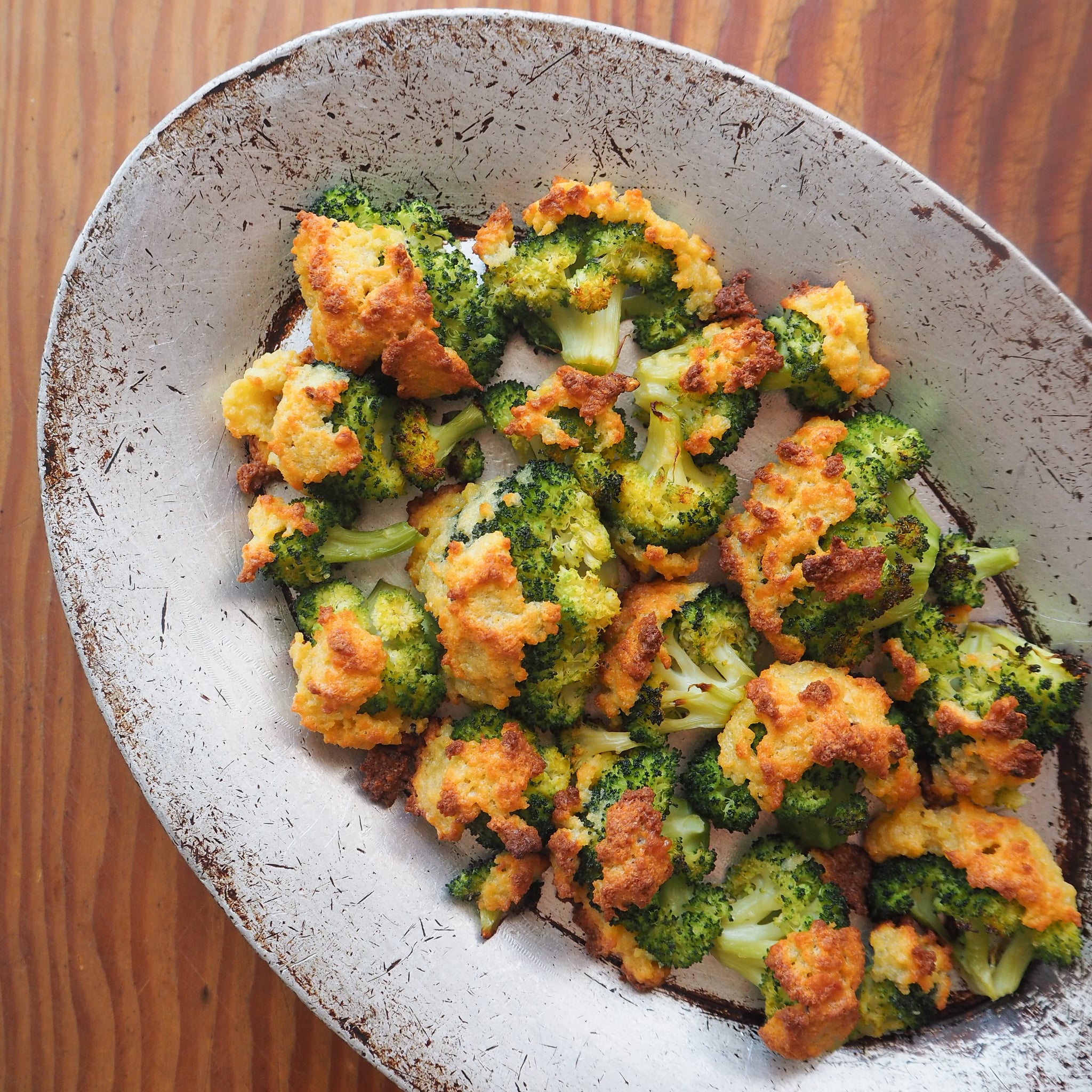 Parmesan Crusted Roasted Broccoli Recipe POPSUGAR Food