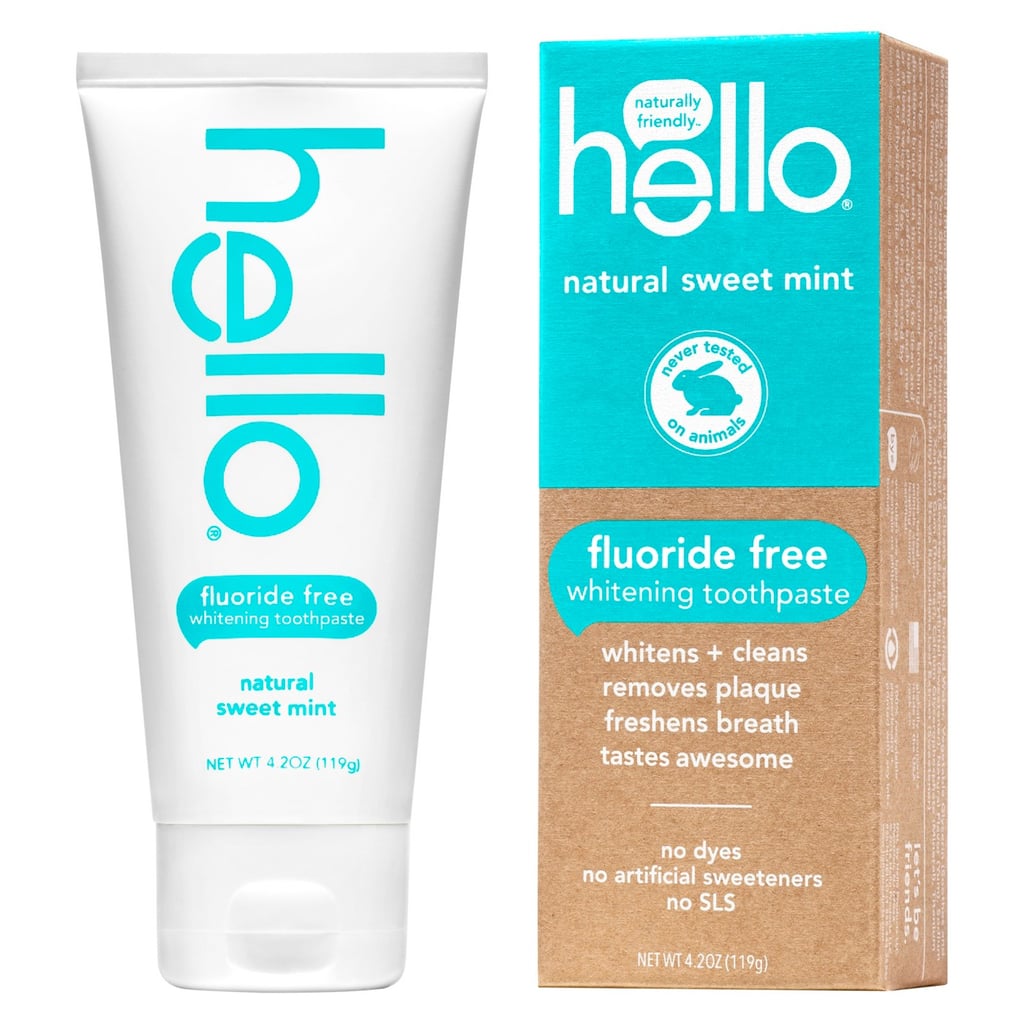 Hello Fluoride Free Whitening Sweet Mint Toothpaste