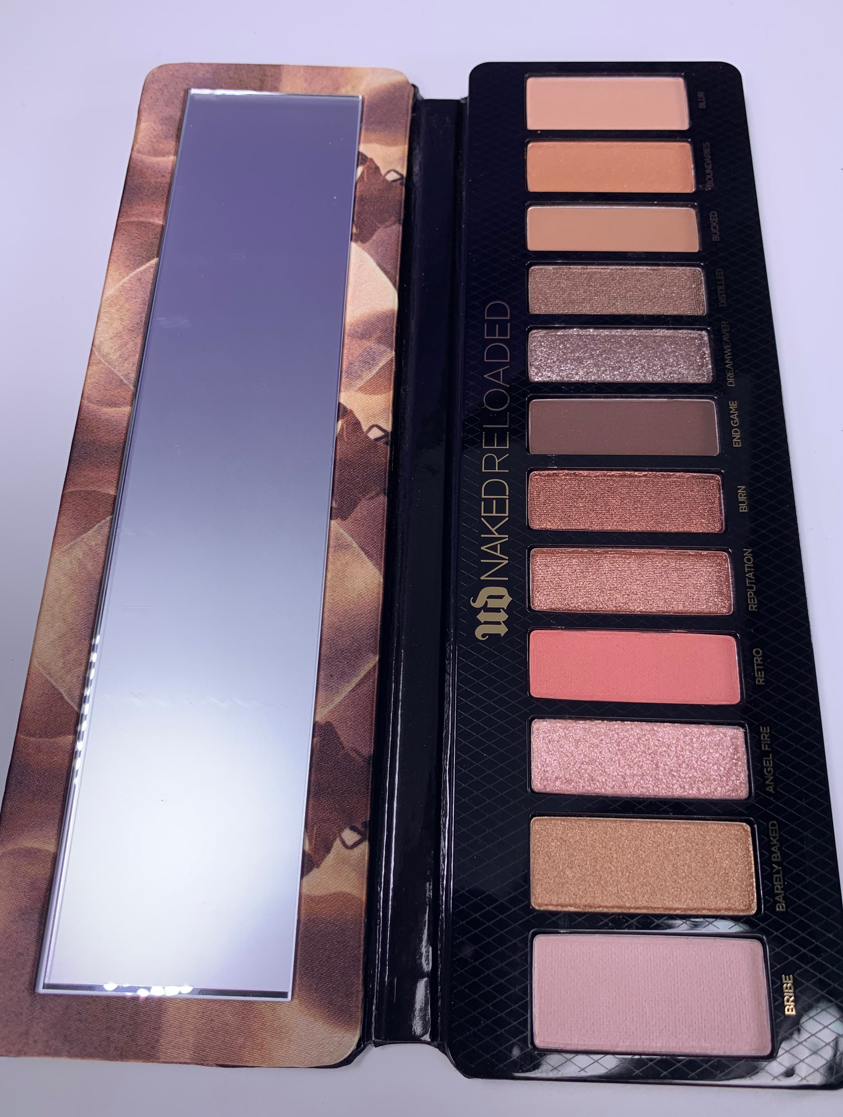 Urban Decay Naked Reloaded Palette Review and Swatches on Fair Skin