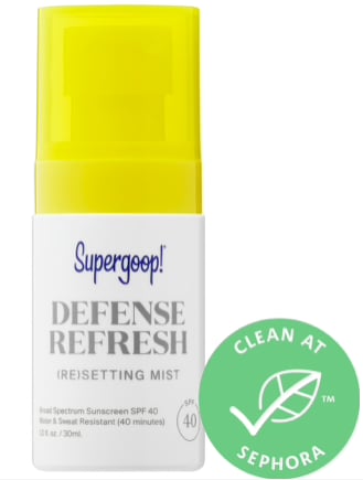 Supergoop Defence Refresh (Re)setting Mist SPF 40