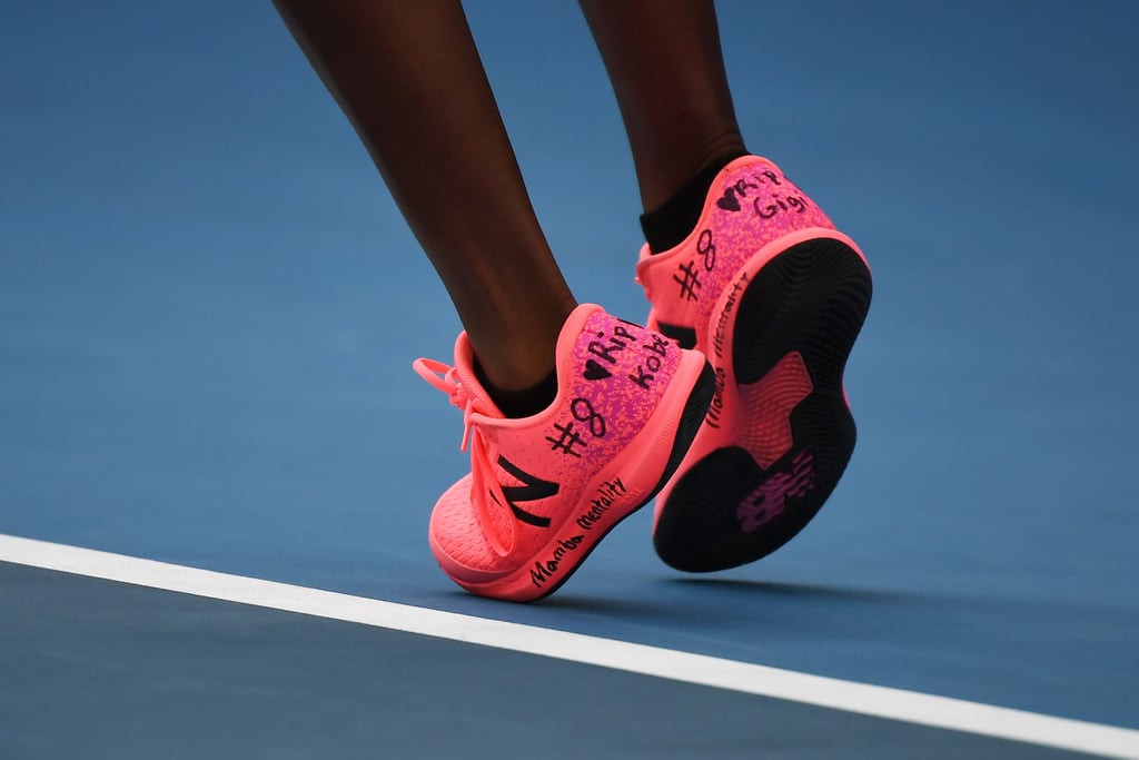 Tennis Players Honour Kobe Bryant at the Australian Open