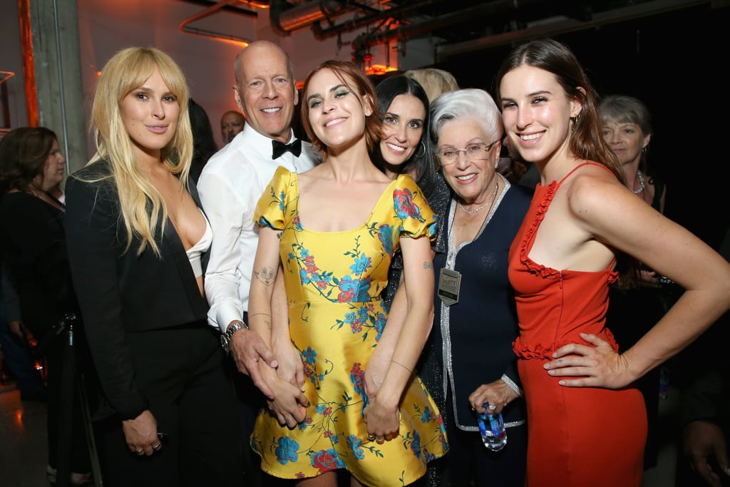 Demi Moore and Bruce Willis Family Pictures