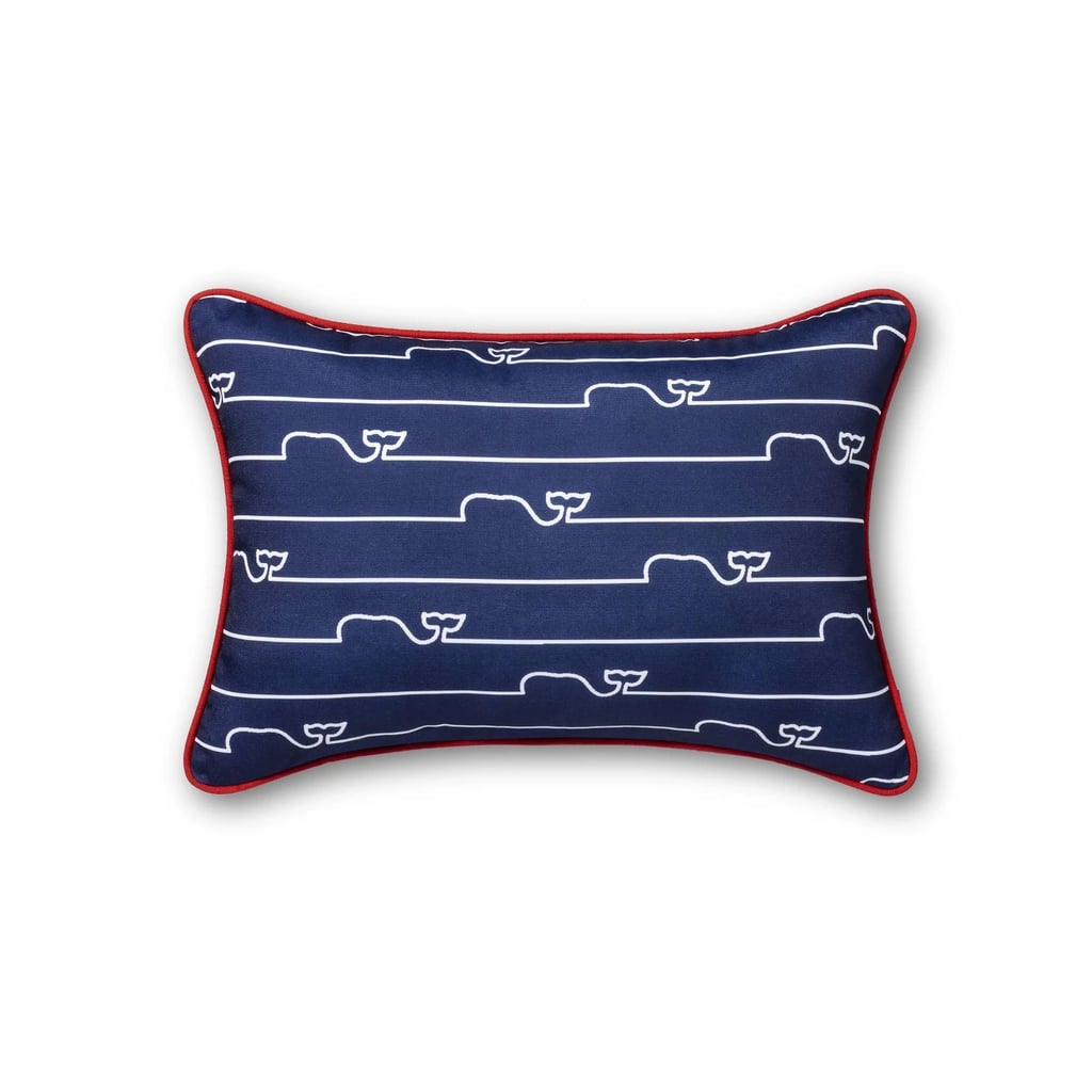 Whale Line Lumbar Pillow