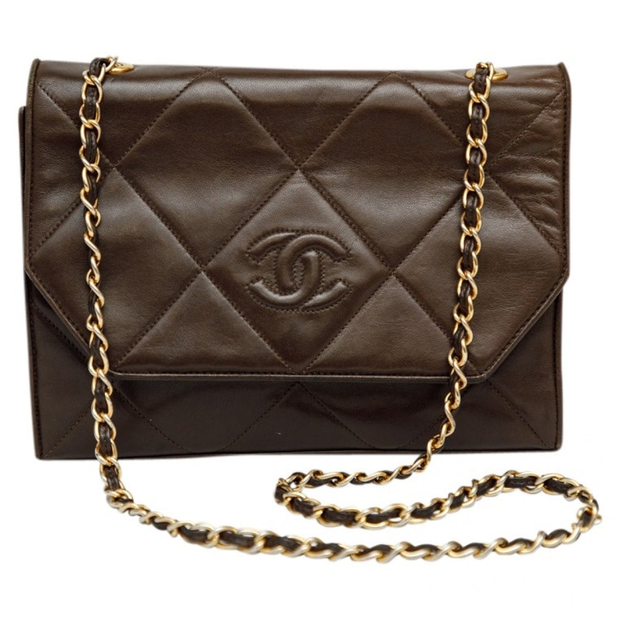 CHANEL, Bags, Chanel Gabrielle Coco Black Leather Greyblack Tweed Small  Shoulder Hobo Bag
