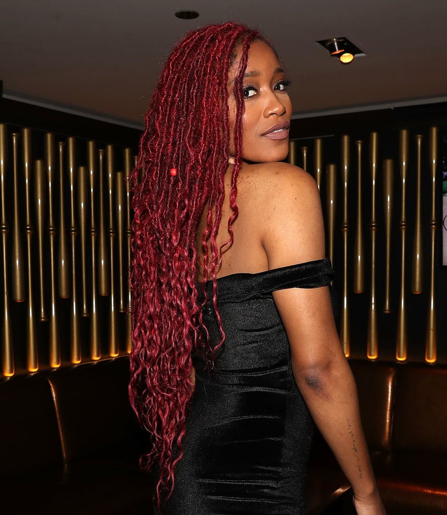 Keke Palmer's Long Faux Locs (Color 39)