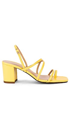 RAYE Portland Heel in Pale Yellow