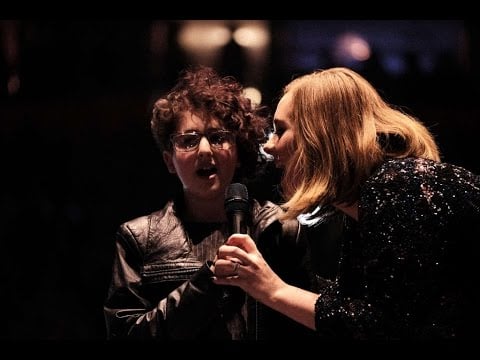 When She Shared the Stage With a Young Fan With Autism