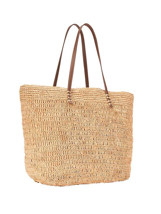 Athleta Straw Tote