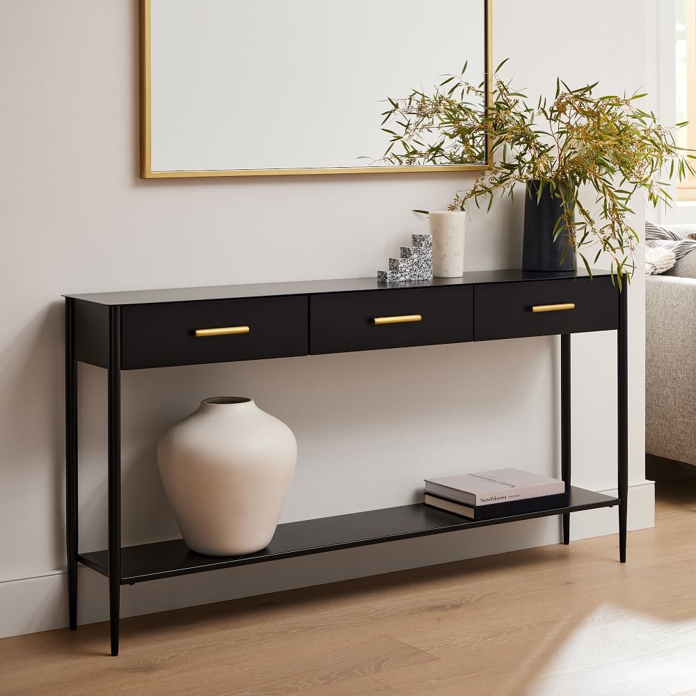 For Entryways: Metalwork Console