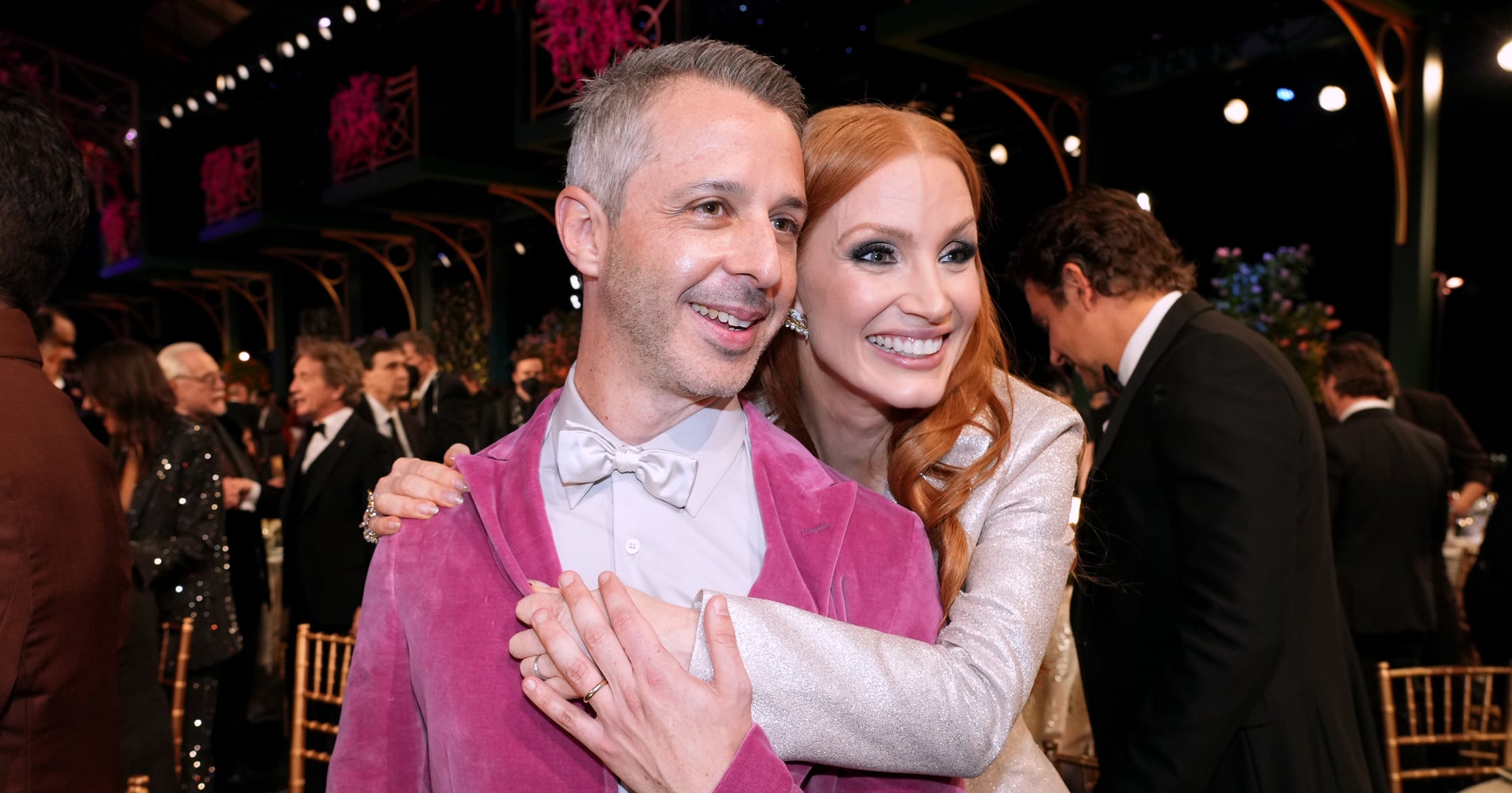 Jessica Chastain and Jeremy Strong's Dance Party Is a Glimpse Into Their Decades-Long Friendship