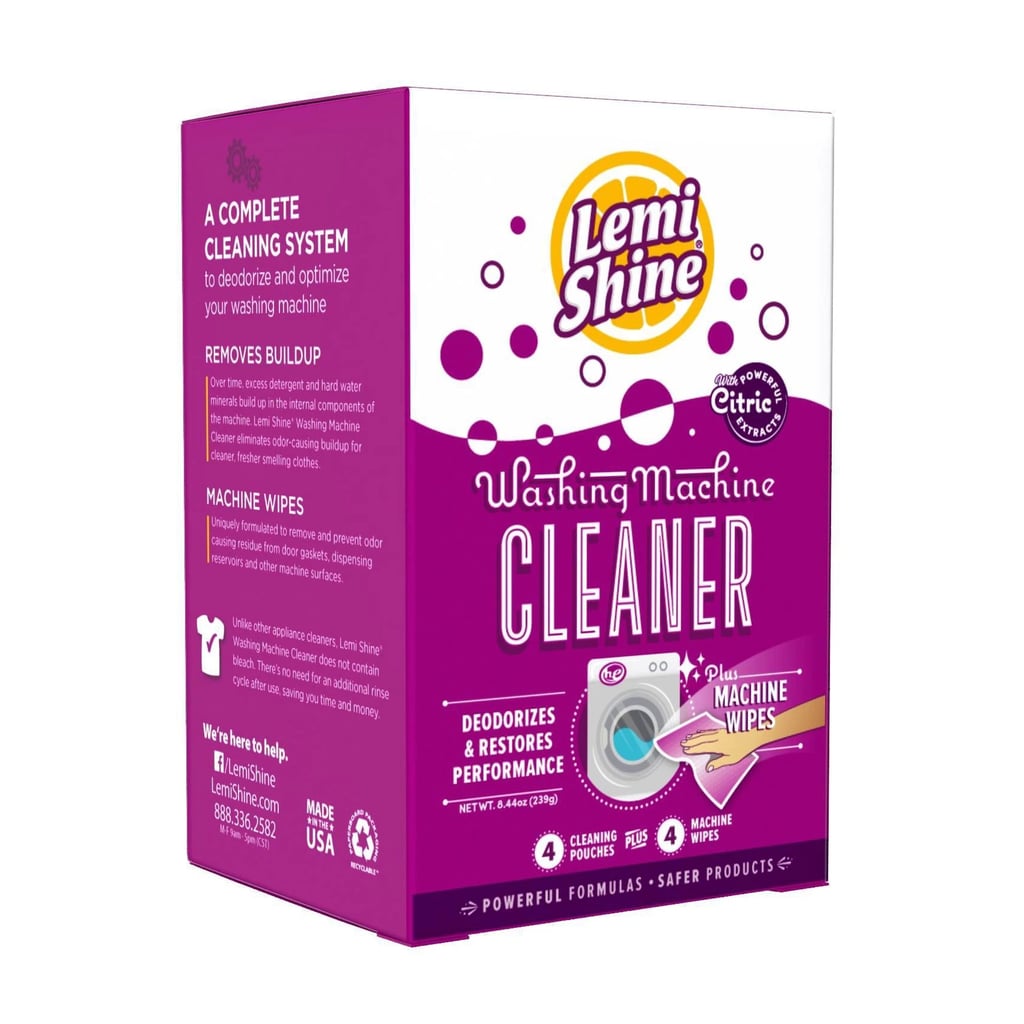 Lemi Shine Natural Citrus Extracts Washing Machine Cleaner Pouches