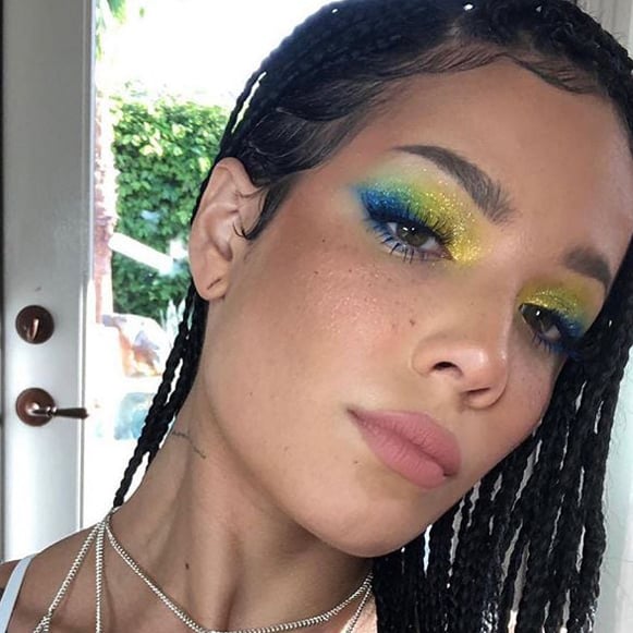 Halsey’s Colorful eyeshadow looks