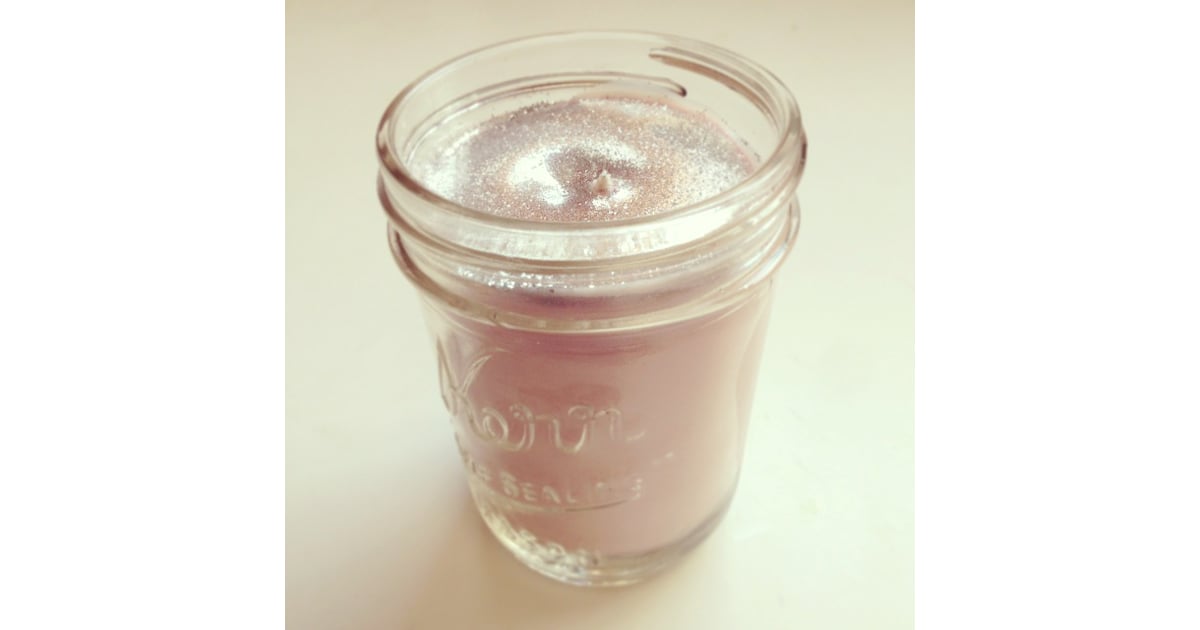 Glitter Candles Glitter DIYS POPSUGAR Smart Living Photo 2
