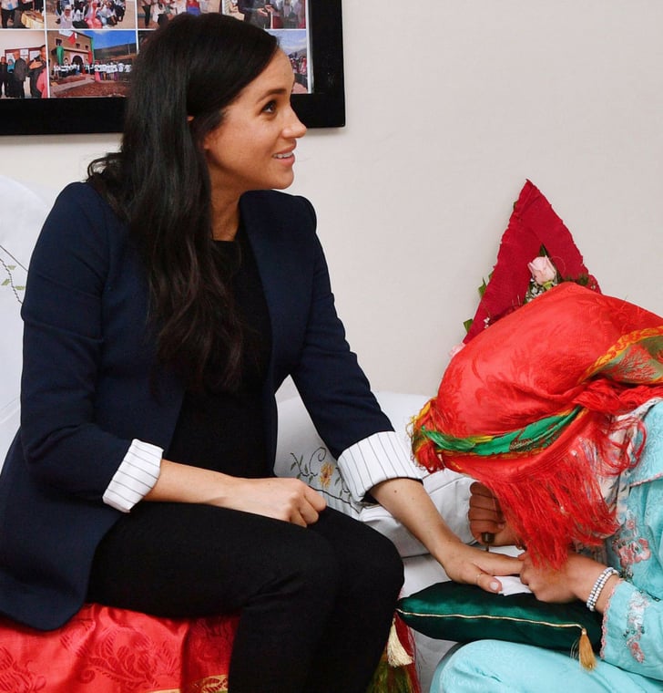 Meghan Markle Gets Henna Tattoo in Morocco Feb. 2019 POPSUGAR Beauty