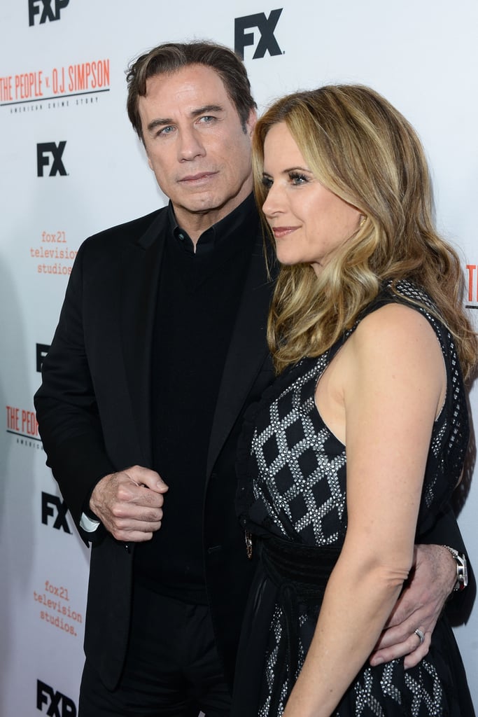 John Travolta Kelly Preston Red Carpet April 2016