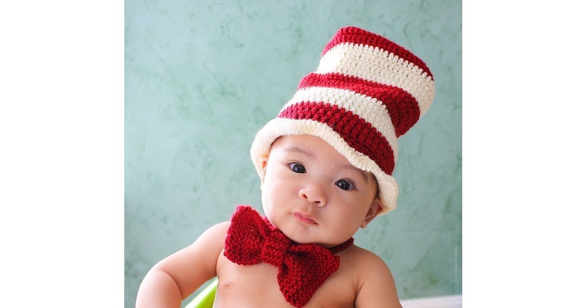 infant cat in the hat costume