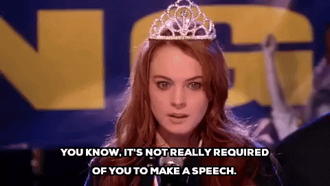 The Awkward Speech