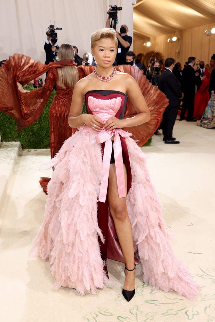 Storm Reid Debuted a Blond Pixie Cut at 2021 Met Gala