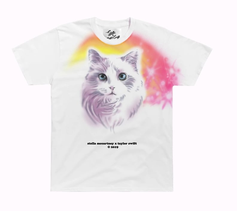 Stella x Taylor Swift Rainbow Airbrush Cat Tee