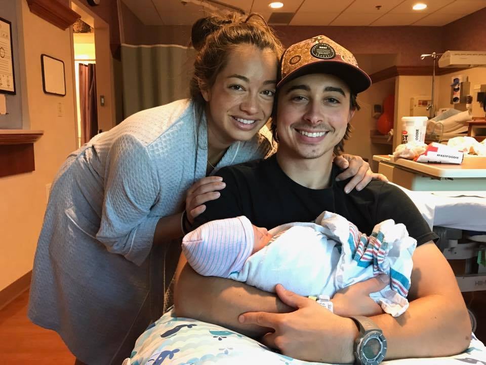 It Works Pregnancy Announcement Couple Have Baby Boy