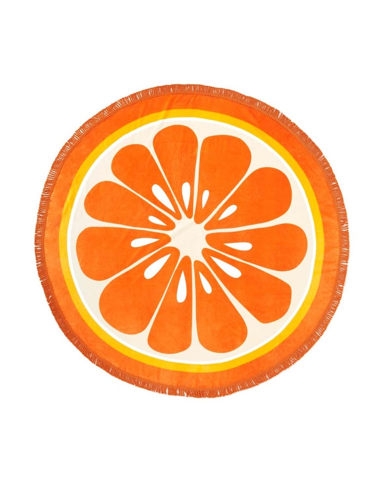 Orange All Around Giant Circle Towel
