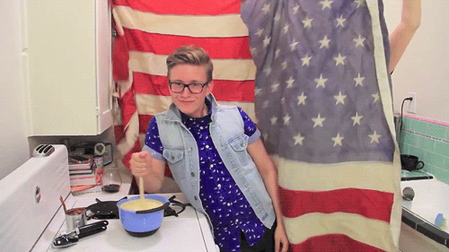 Your entire house is decked out to look like a patriotic wonderland.