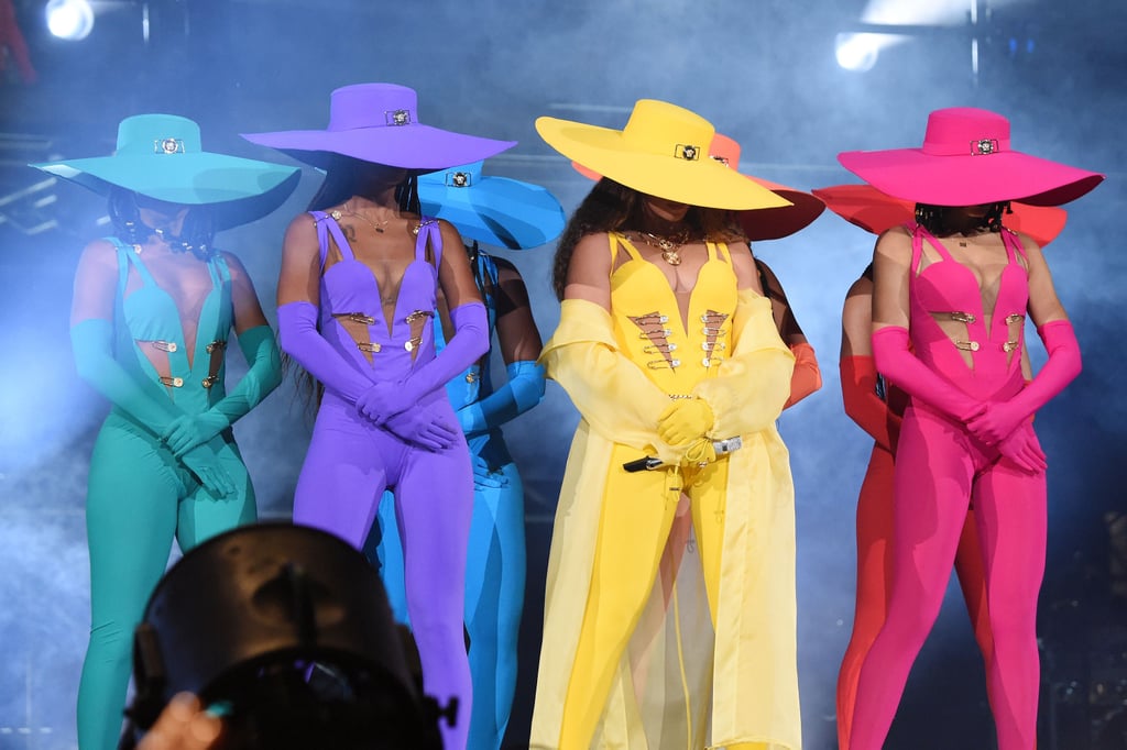 Beyoncé Yellow Versace Jumpsuit 2018 Global Citizen Festival