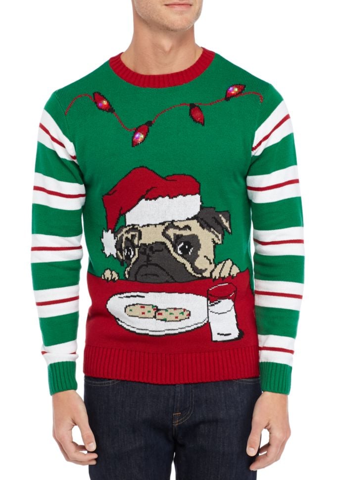 Ugly Pug Christmas Sweater