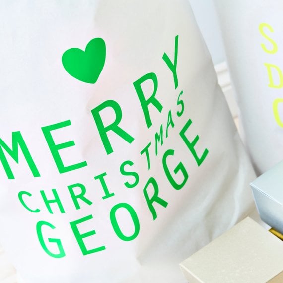Merry Christmas Green