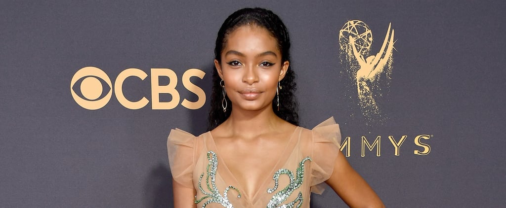 Yara Shahidi Prada Dress Emmys 2017