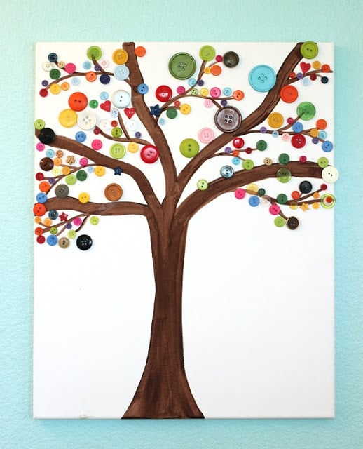 cute painting ideas for canvas for kids