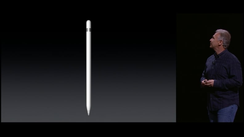 The Apple Pencil can recharge with the iPad Pro.