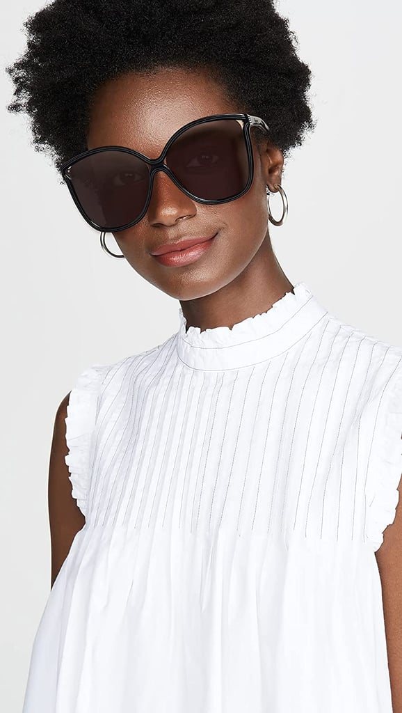 Illesteva Nancy Black Sunglasses