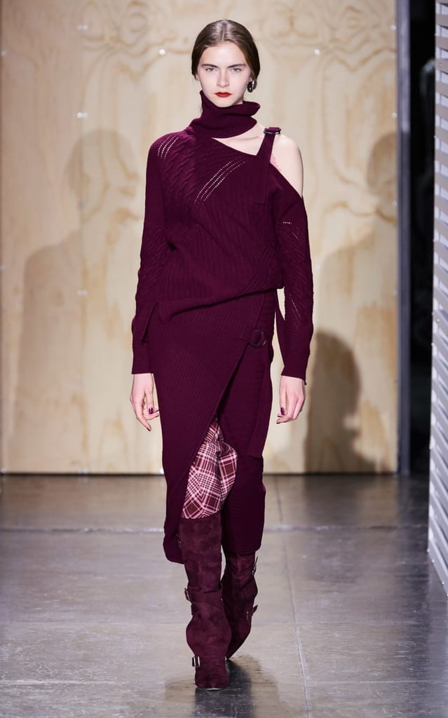 Jonathan Simkhai Distressed Cutout Wool-Blend Sweater