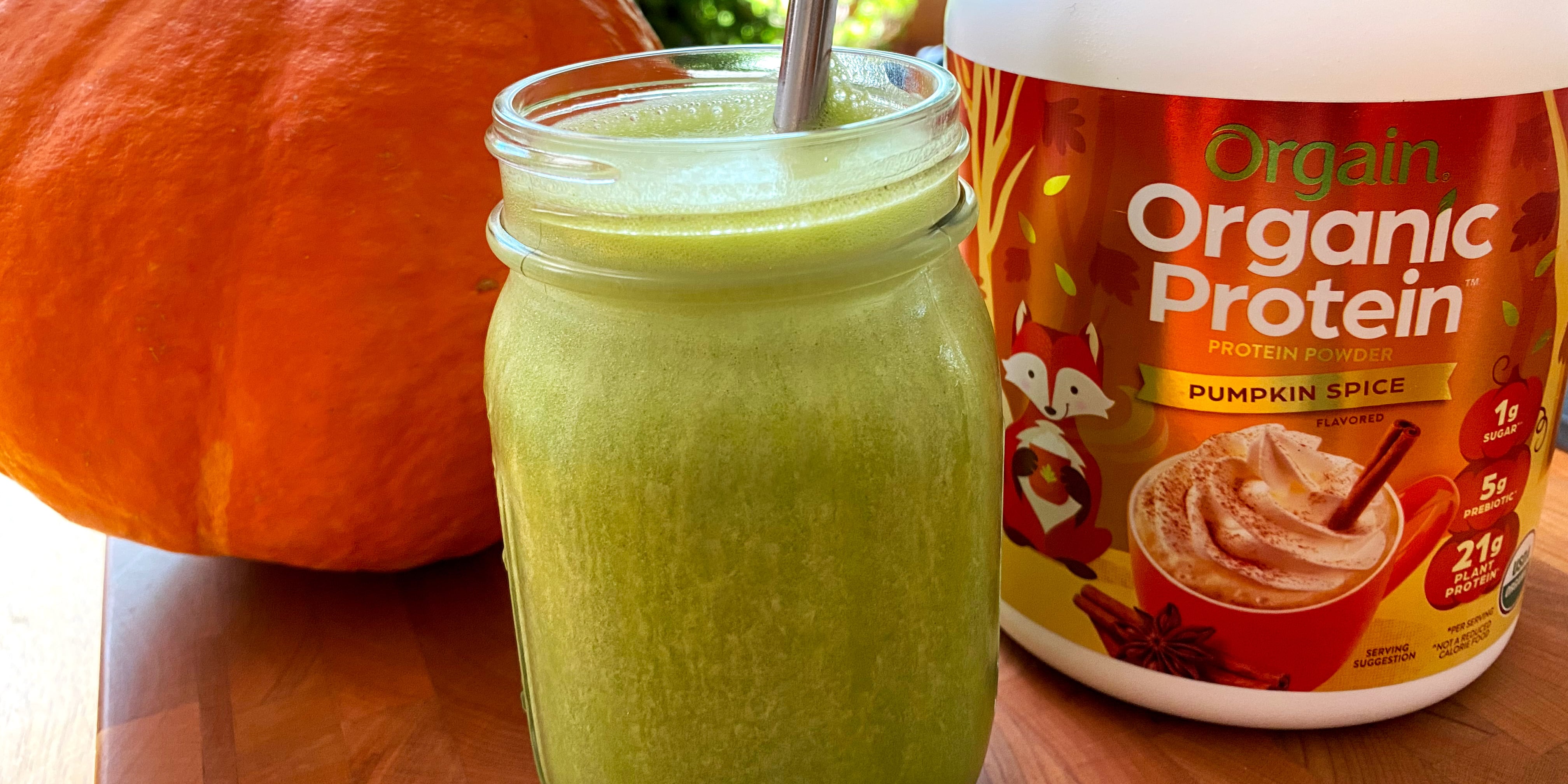 Orgain Pumpkin Spice Protein Powder Review | POPSUGAR Fitness 