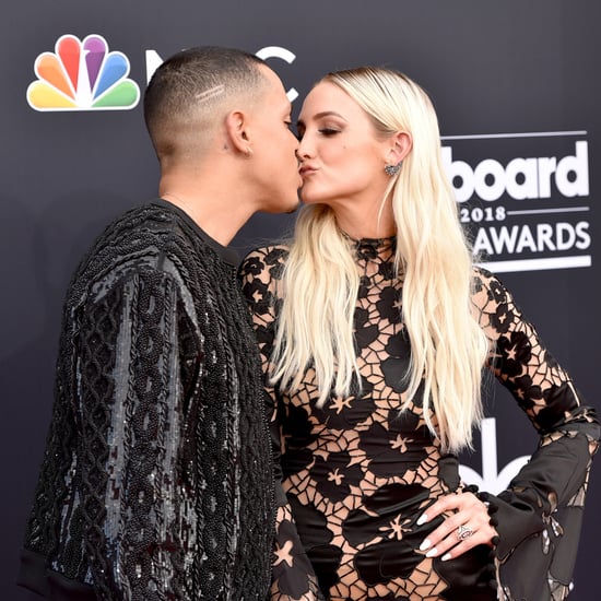 Ashlee Simpson and Evan Ross at 2018 Billboard Music Awards