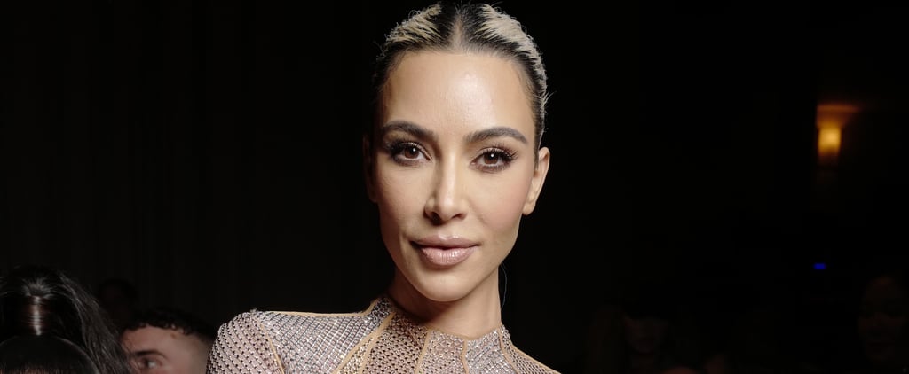 Kim Kardashian's Tiffany & Co Jewelry and Metallic Swimsuit