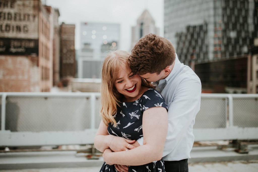 Rooftop Engagement Shoot