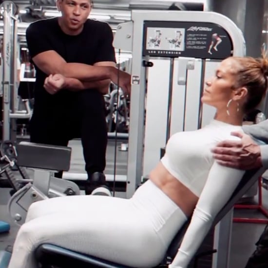 Watch Alex Rodriguez Propose to J Lo Again During a Workout