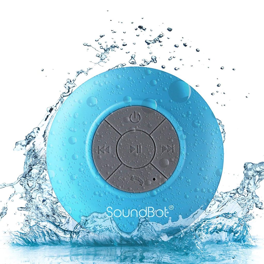 SoundBot Water-Resistant Bluetooth Shower Speaker