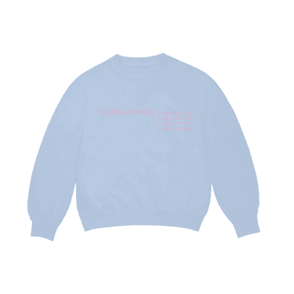 Look at Her Now Blue Crew Neck